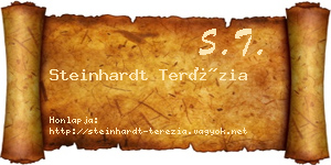 Steinhardt Terézia névjegykártya